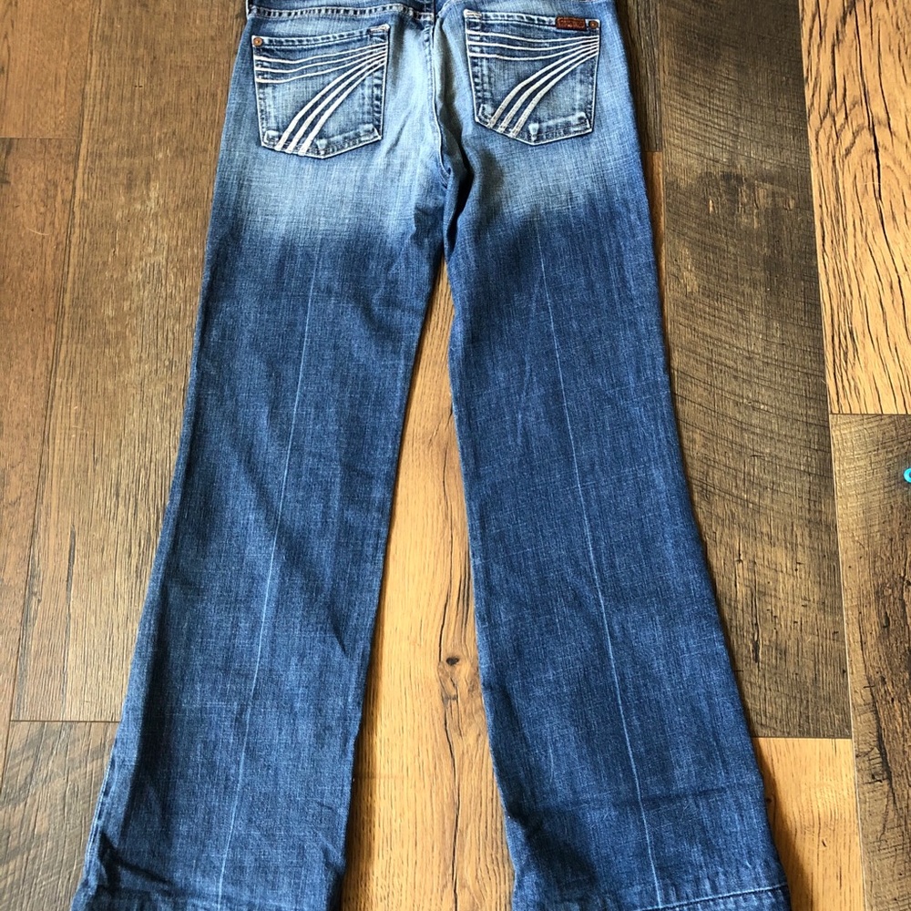 7 for mankind Wide leg jeans 28